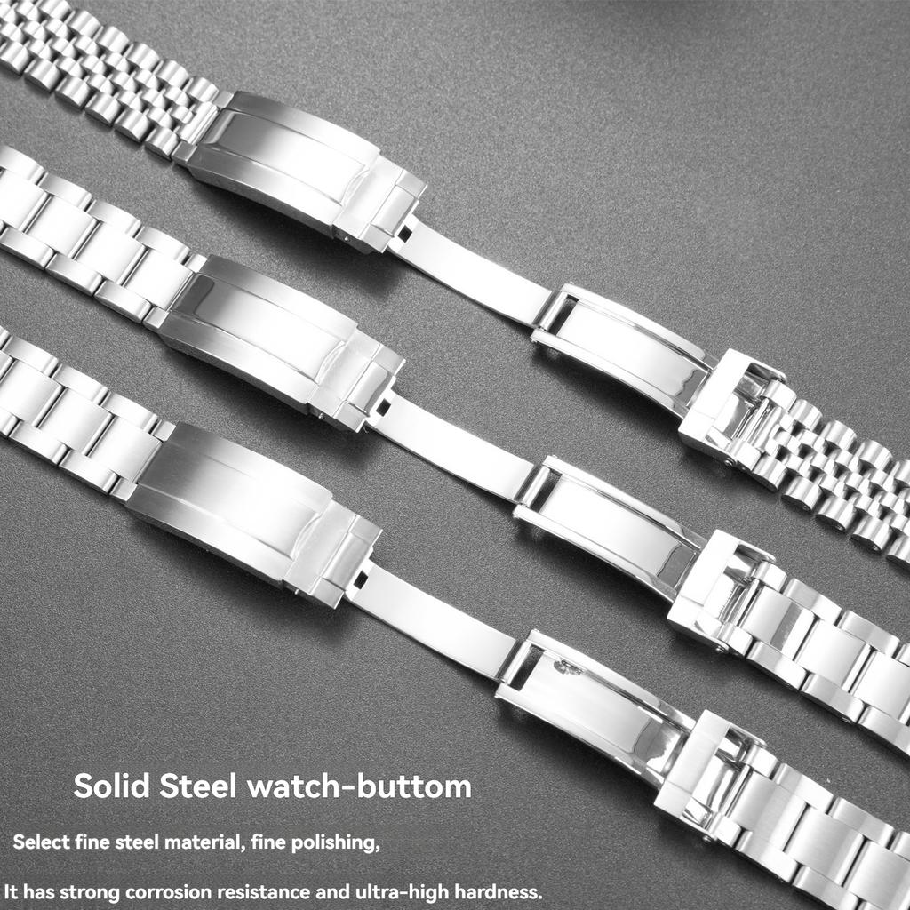 Bracelet en Acier Inoxydable pour Seiko Non. 5 Sxns80 Snxs79 Snxs79k Snxs77 Snxs73 Bracelet de Montre Courbé Accessoires Bracelet de Poignet 19mm