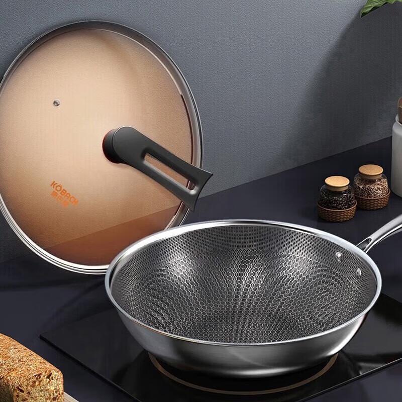 Kumbach Honeycomb Non-stick Wok Set