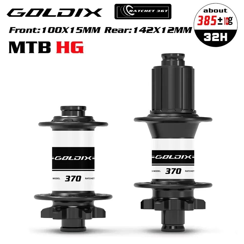 Goldix M370 Boost Cube 32 Holes K7 32-Hole Mtb Thunder Masses Ratchet 36T Cube Pro 7 Noisy Bicycle Mountain Bike Micro Spline