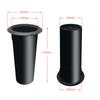 2PCS Speaker Port Tube Bass Vent Ventilation Connector Quality Plastic Bass Reflex Tube for DIY Speaker Project Upgrades