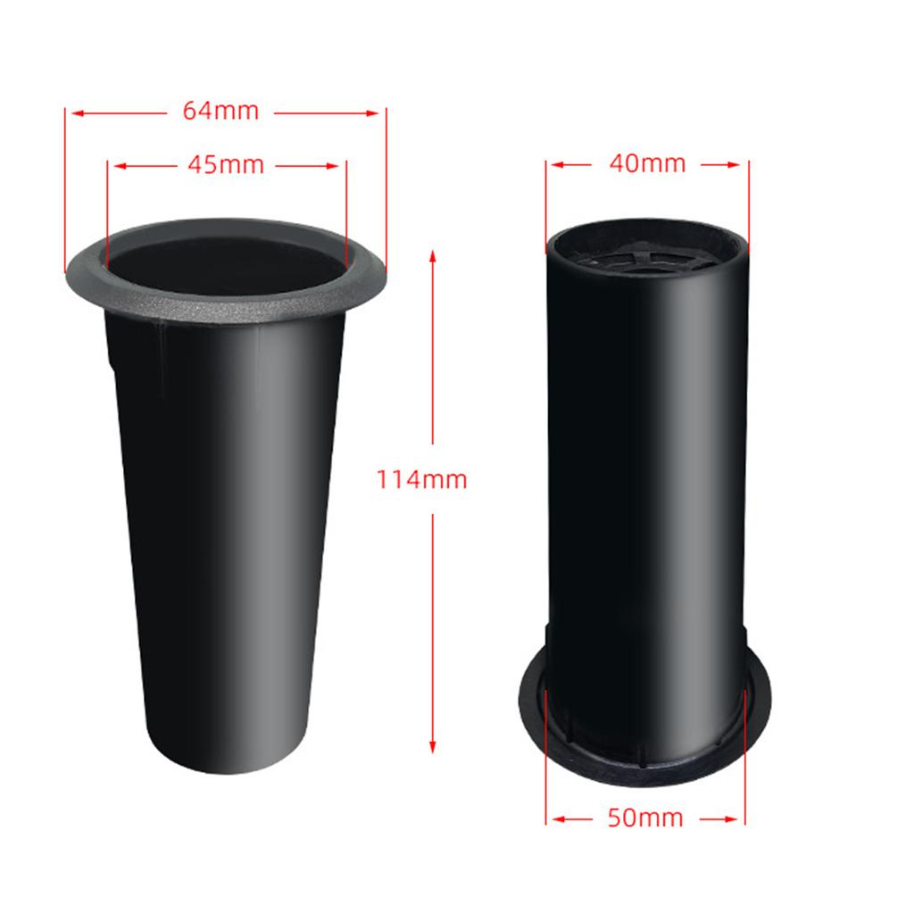 2PCS Speaker Port Tube Bass Vent Ventilation Connector Quality Plastic Bass Reflex Tube for DIY Speaker Project Upgrades