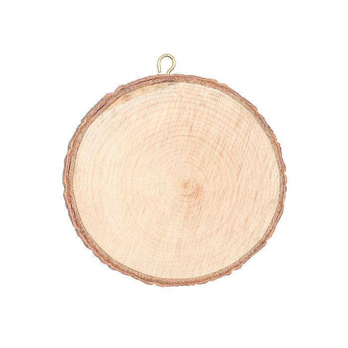 Rondin déco à suspendre en bois diamètre 10 cm