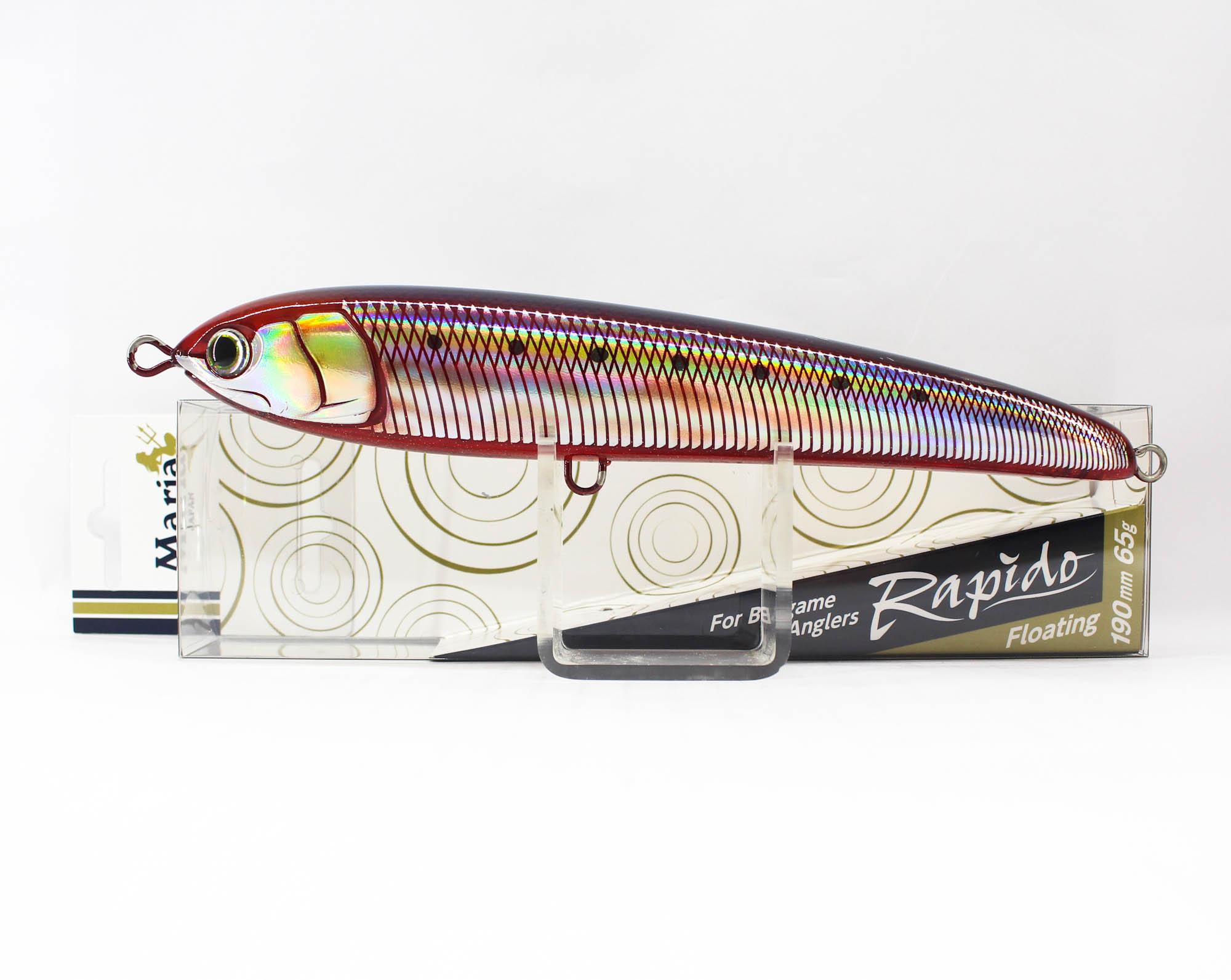 

Плавающая приманка Maria Rapido F190 65 грамм B02D (9336)