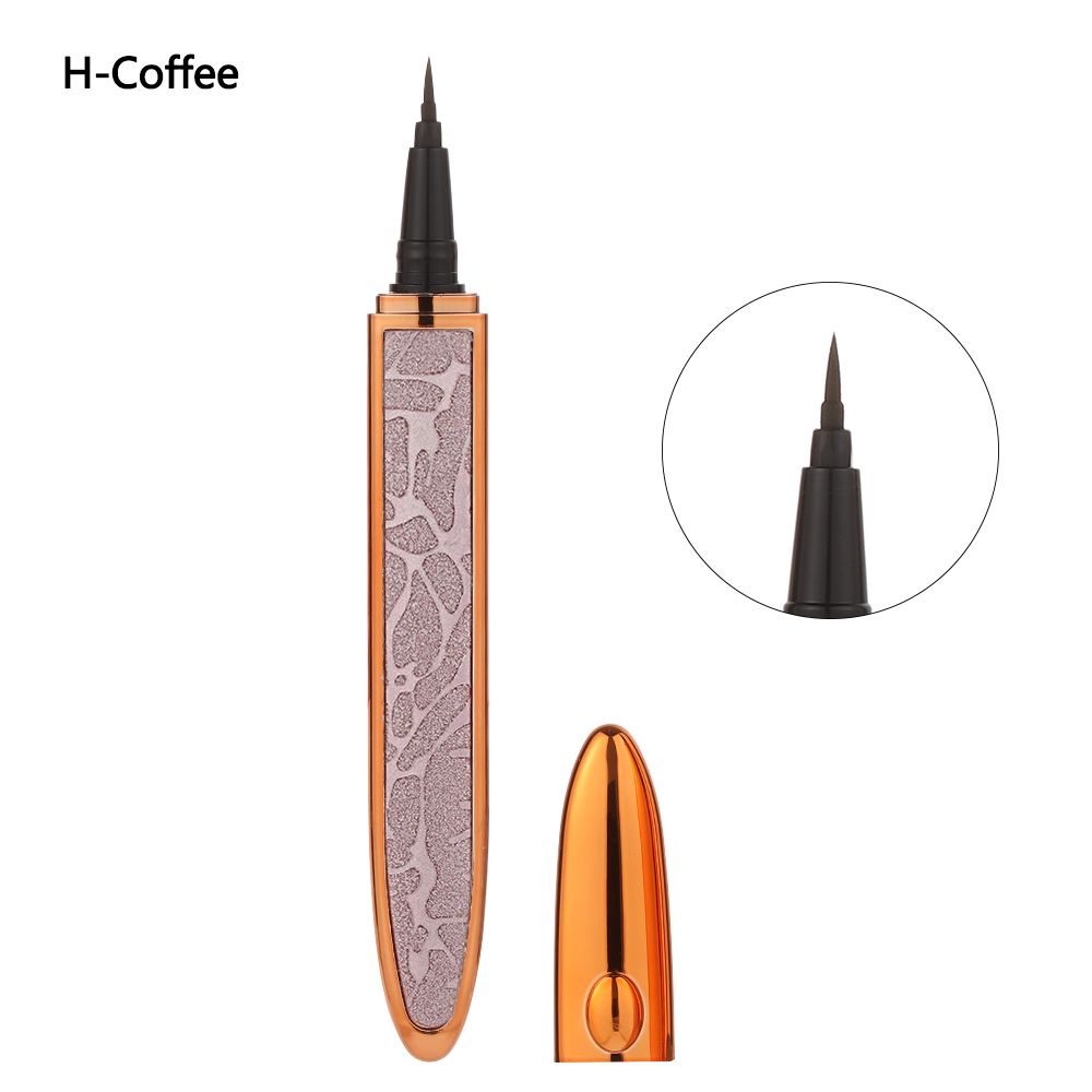 Easy to use 2 in 1 Lash Glue Liner Pen Self-adhesive Magic Eyeliner No Glue Magnetic Needed