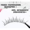 Lashie - Set of 5 Pairs: Criss Cross Clear Band False Eyelashes