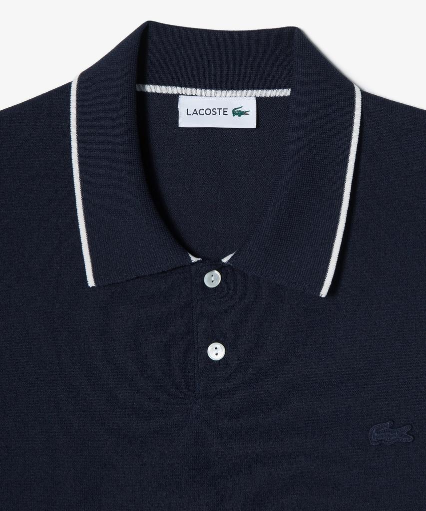 LACOSTE Men'S Tipping Paper Short Sleeve Sweater Polo Shirt Ph744E-56G 166