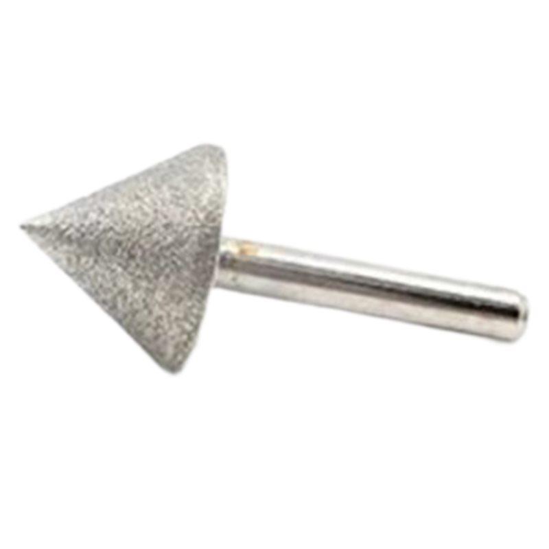 

AS60-Diamond Grinding Head 20-60Mm 90 Degree Wear Resistant Chamfering Cone Abrasive Tool Drilling Head Bit