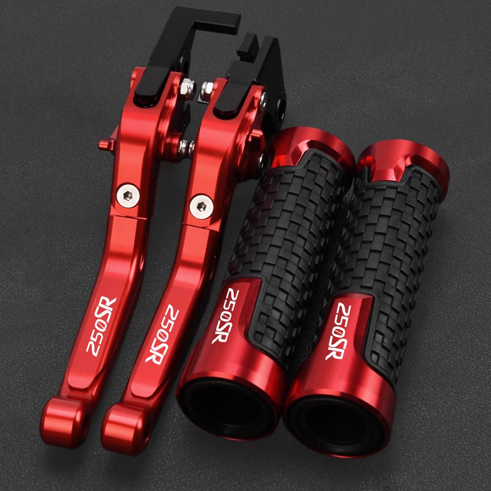 Moto Adjustable Extendable Brakes Clutch Lever Handle Bar Hand Grips Ends Hand Brake For CFMOTO CF MOTO 250SR 250