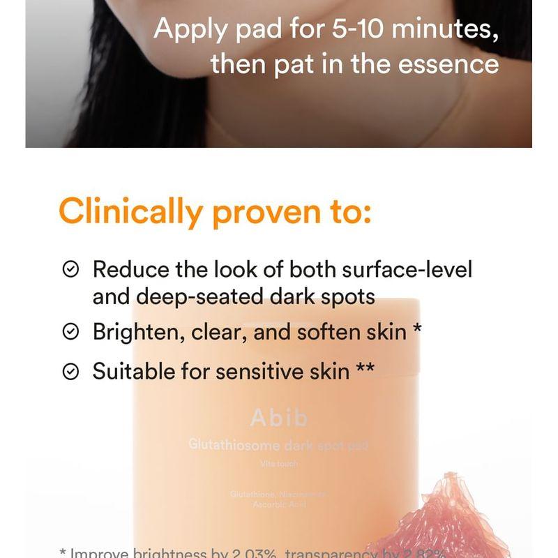 Abib - Glutathiosome Dark Spot Pad Vita Touch