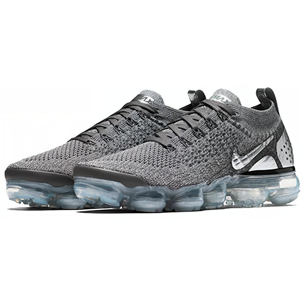 New Nike Air VaporMax Flyknit 2 Dark Grey Chrome Women's 942843-013
