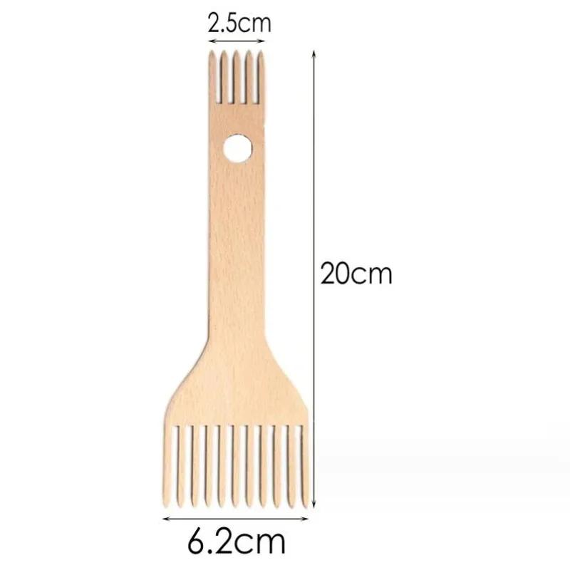 Upgrade Your Tapestry Weaving Experience with Double-ended Wide and Narrow Comb Accessories