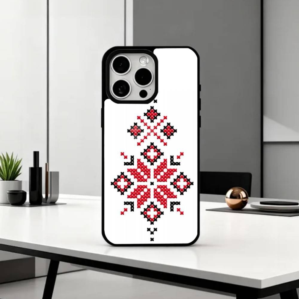 Ukraine Ornament Pattern Phone Case For iPhone17,16,15,14,13,12,11 Plus,Pro Max Magnetic For Magsafe Wireless Charging