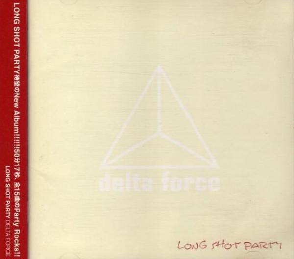 

CD LONG SHOT PARTY; SASAJI - DELTA FORCE LTDC043 Limited Records 2002 Japan Rock Used