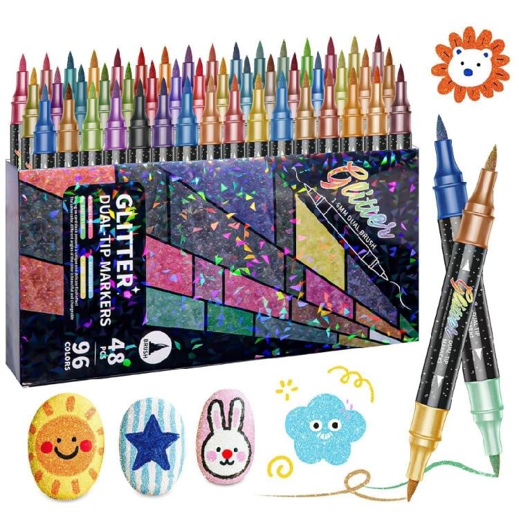 Aquarellpinselstifte mit Doppelspitze, flexible Marker, Künstlerstifte, Aquarellstifte für künstlerischen Ausdruck und Bastelprojekte