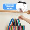 Ouligay 4PCS Hat Organizer for Baseball Caps Hat Hangers for Closet Stainless Steel Ball Cap Storage Organizer Rack Storage for Scarf Clothing Belt