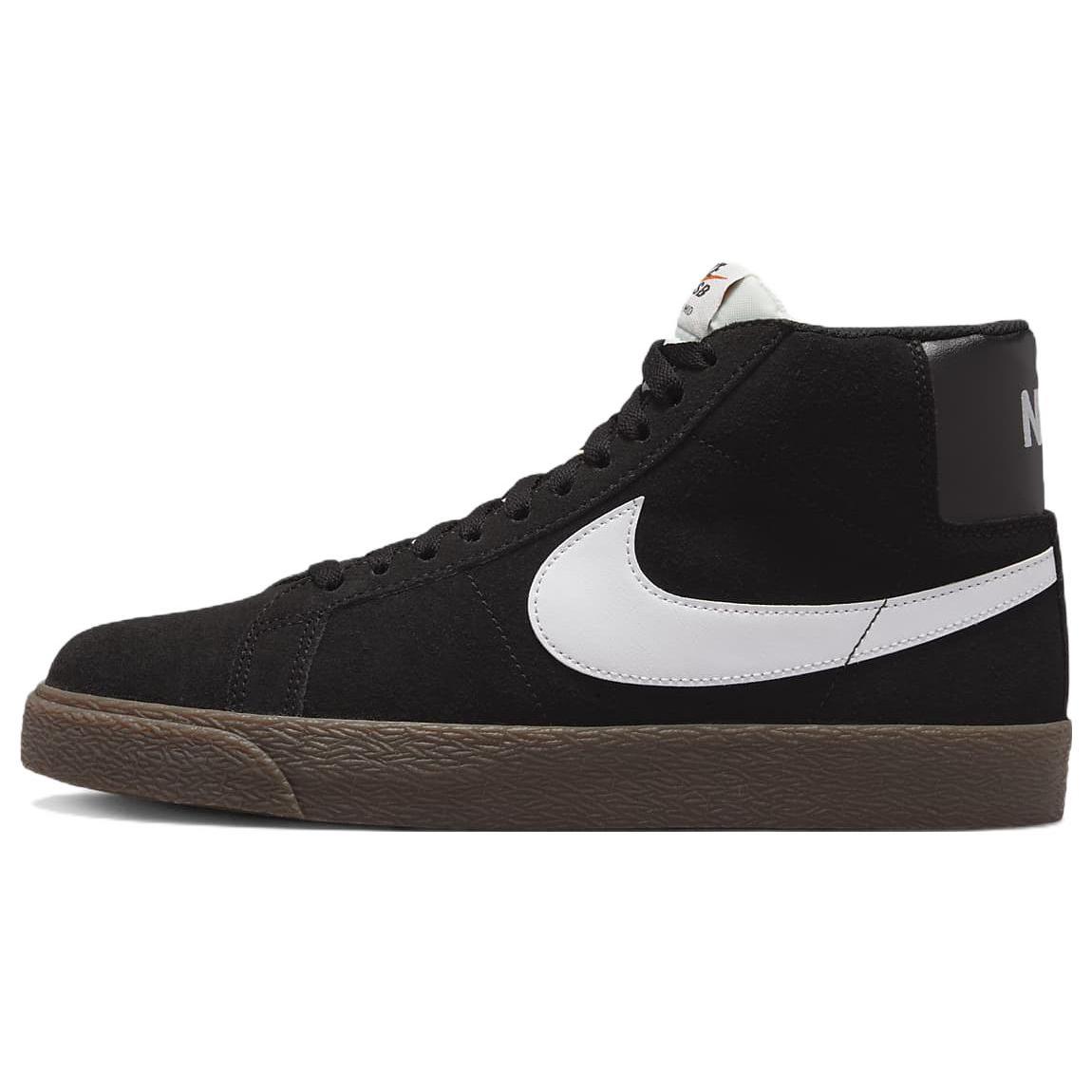 

Новые Nike Sb Zoom Blazer Mid Черные Белые Темно-коричневые 864349-010 40