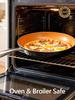 LMETJMA 8 10 12inch Copper Non Stick Frying Pan With Lid Scratch Resistant Ceramic Coating Skillet Egg Pan Cooking Omelet Pan