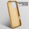 Premium Leather Magnetic Attraction Case For iPhone 15 16 Pro Max 360 Hidden Metal Phone Holder Business Suede Kickstand Cover