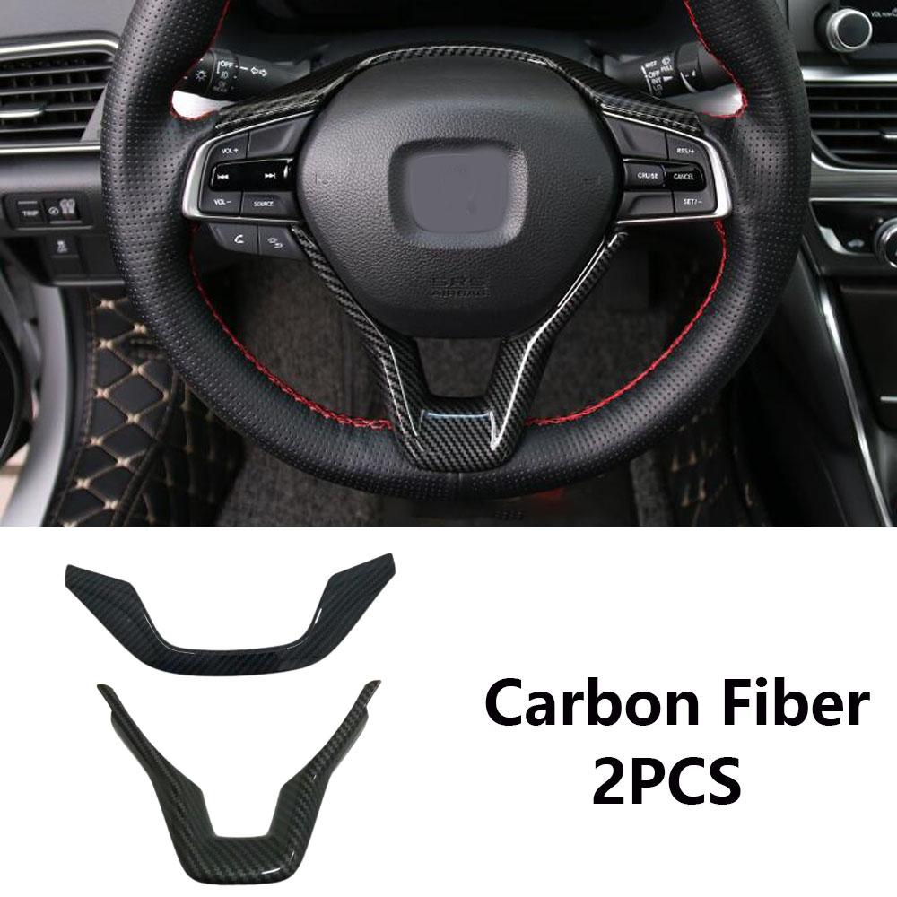 For Honda Accord 10th 2018      Body ide Inner Steering Wheel Interior Kit Switch Trim Lamp Frame Part