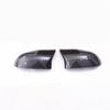 2X Carbon Fiber Look M Style Mirror Cover Caps For BMW X3 X5 X6 F25 F15 F16 2014-2018