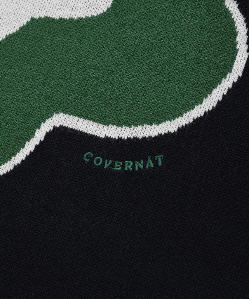 COVERNAT Clover Crewneck Knit Navy