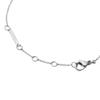 DANIEL WELLINGTON Audrey Series Arch Design Bracelet Men and Women Couple Style Silver/Black DW00401438
