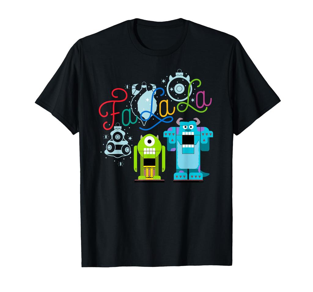 Disney PIXAR Monsters Inc. Mike & Sulley Fa-La-La Holiday T-Shirt