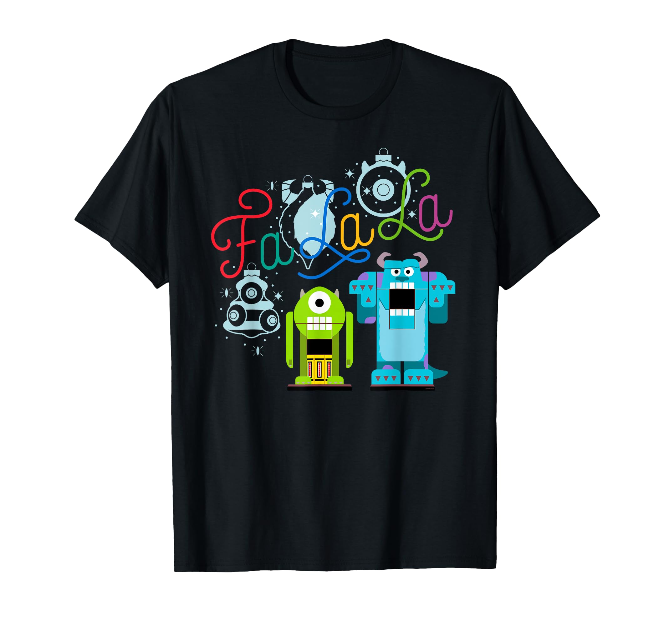 

Disney PIXAR Monsters Mike Sully Fa La La Holiday Inc. & T-Shirt