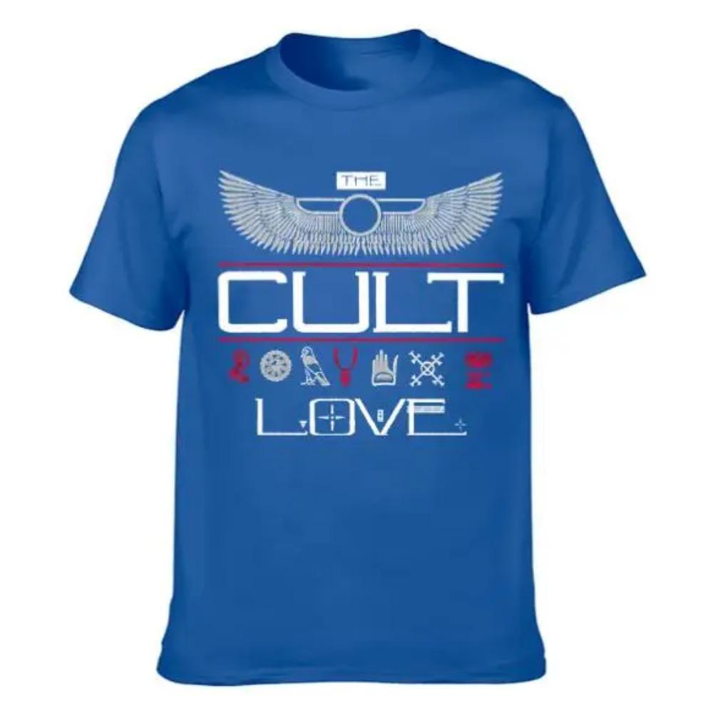 Cult Love T-Shirt Kombinieren Sie Spaß-Print-Shirt Herren- und Damen-Kurzarm-T-Shirts Harajuku