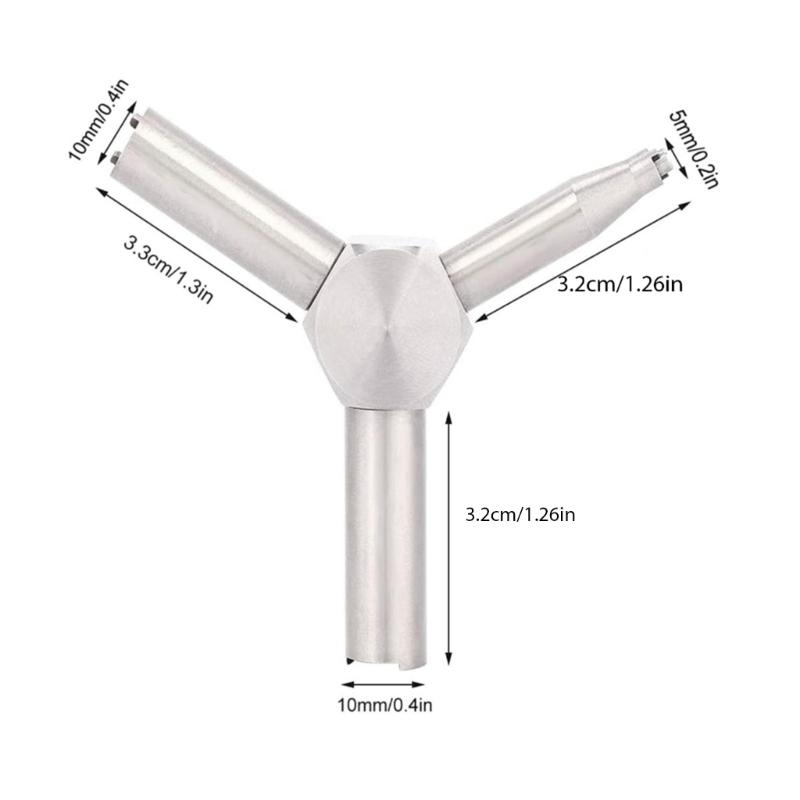 Multifunctional Valves Key Tool for Efficient Removal and Installation of Various Valves with Ergonomic Handle Designs