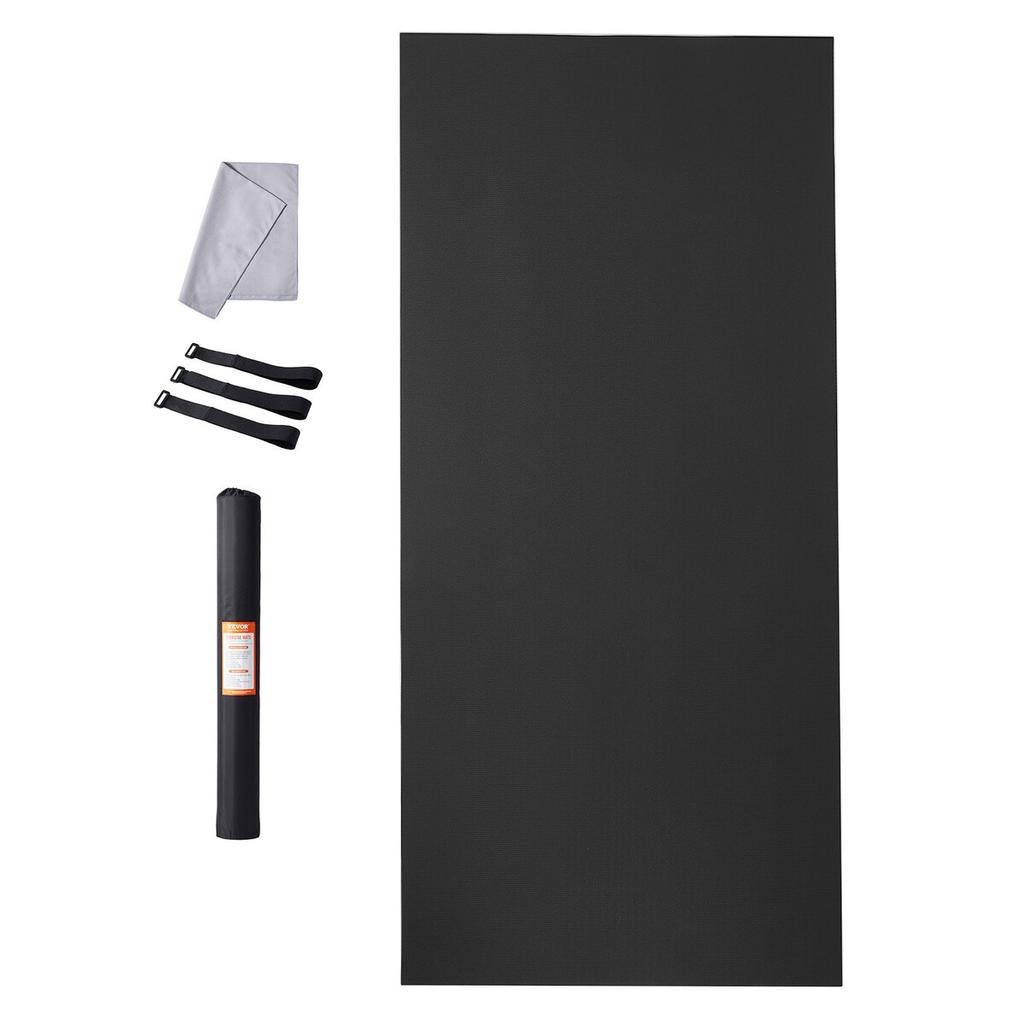 Exercise Mat Non Slip Yoga Mat Gym Fitness Pilate Workout Mat (12x6ft)