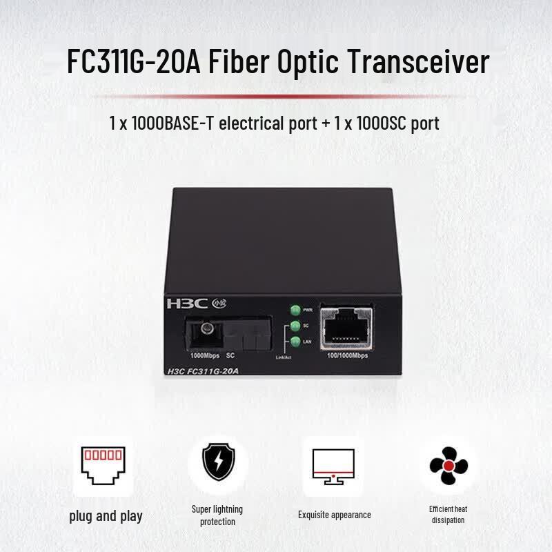 H3C Gigabit Single-Mode Single-Fiber Optic Transceiver