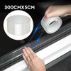 3M*5CM Car Door Sill Protector Scuff Plate Sticker Strip Molding Accessory Clear