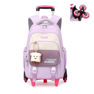 Okul Çantası Tekerlekli Öğrenci Sırt Çantası 6 Tekerlek (34*24*47CM)ZRY5200