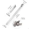 Manual Bender Rod Bender, Portable, Heavy Duty, Hand Tool Labor Saving Bending Professional