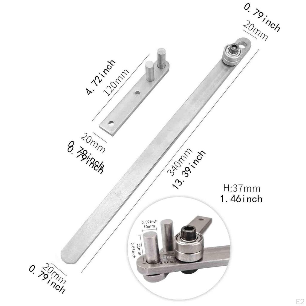 Manual Bender Rod Bender, Portable, Heavy Duty, Hand Tool Labor Saving Bending Professional