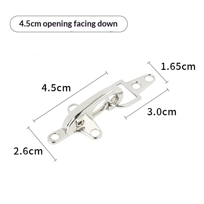 1 Paar Metallschnallen Handtaschenriemen Haken Schraube Dekorative Hummer-Karabinerverschluss Knopf Jacken-Gürtelschnalle Zubehör