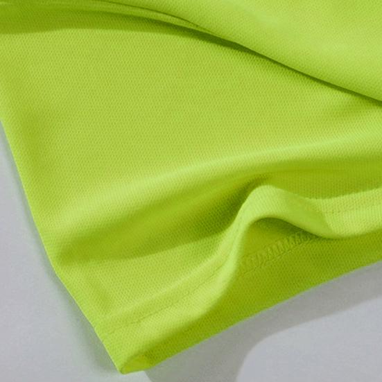 Unisexové tričko Odolné proti vyblednutí Vynikající okraje Polyester Rychleschnoucí Jednobarevný Pulovr Top pro každý den