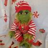 New Creative Grinch Plush Elf Doll - Christmas Monster Figure & Gift, Green Fur Monster