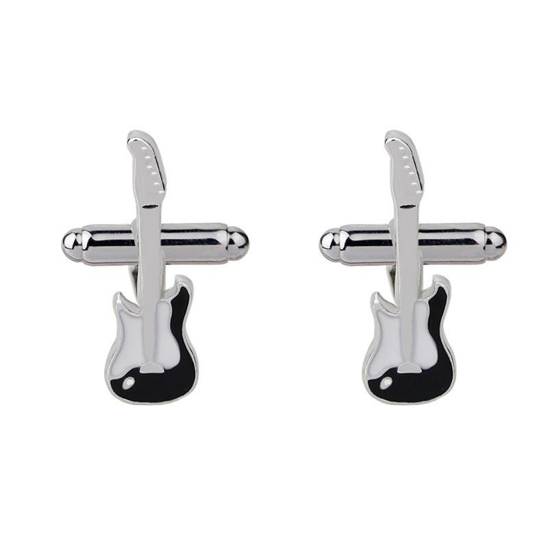 

Sells Creative Guitar Violin Cufflinks Fashionable Unique Personality Shirt Accessories Sleeve Nails