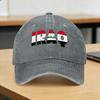 Iraq Flag Iraqi  Casual Baseball Cap  Hiking Fishing Trucker Hat Spring Hot Sale Unisex Women Fashion Snapback Cap