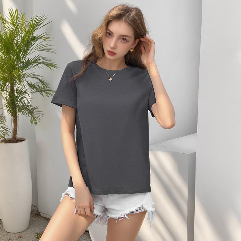 Women's Summer New Casual Top Loose Round Neck Short Sleeve T-shirt