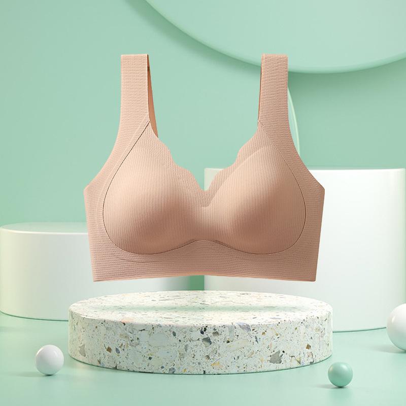 New Arrival Seamless Bra, Small Bust Push Up Anti-Sagging Side Support Wireless Adjustable Shaping One-Piece Beautiful Back Women's Lingerie
