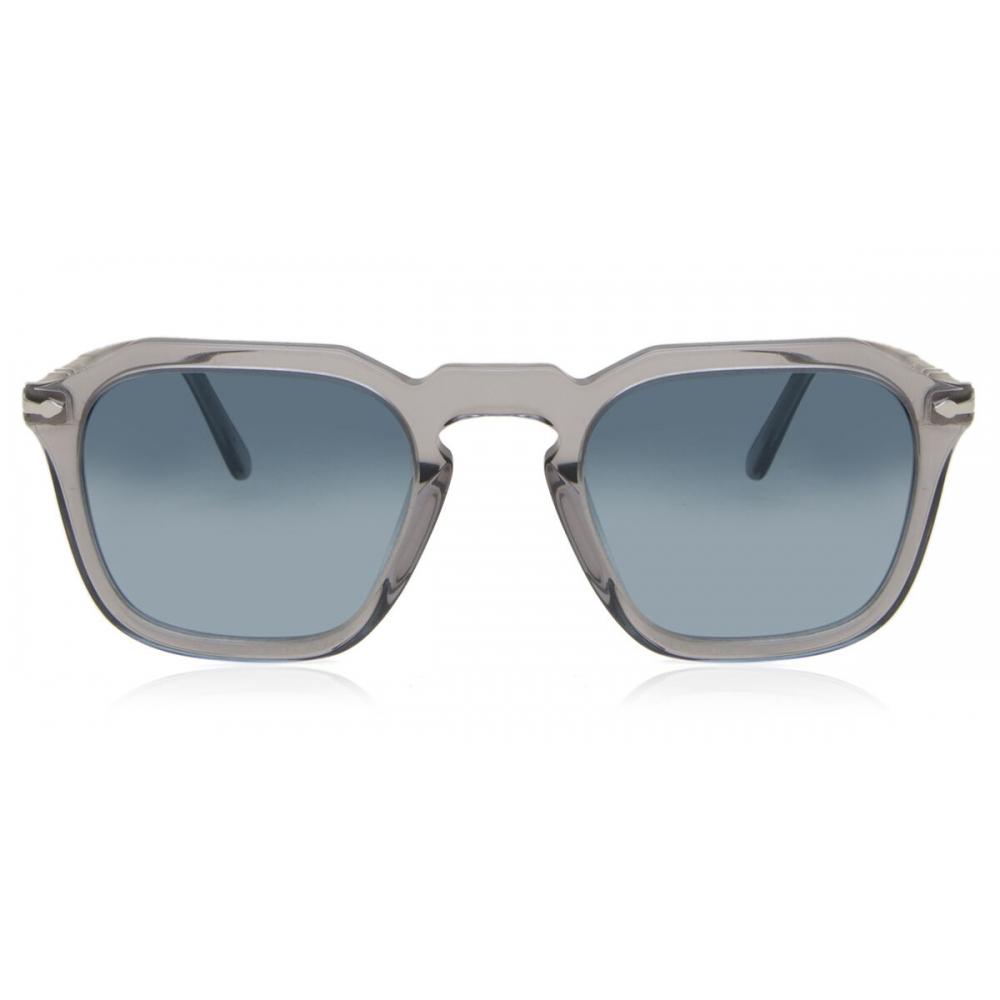 

Persol Po3292s 309 Q8 Unisex Sunglasses Transparent Grey/50-21-145