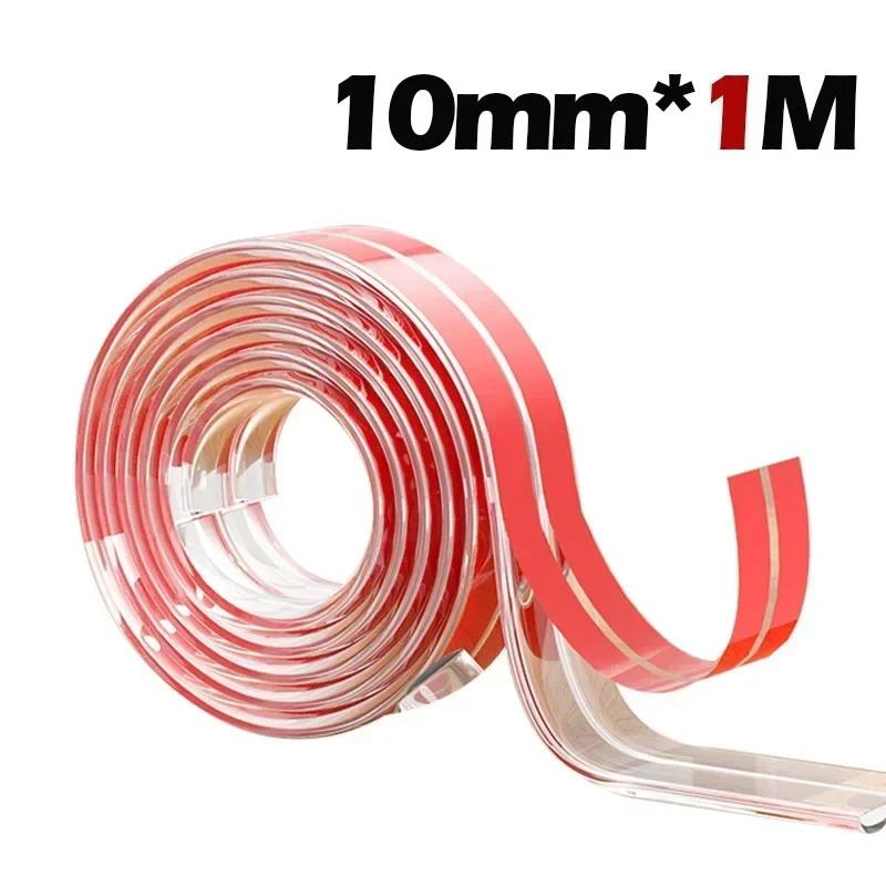 

1/2/ Table Edge Guard Furniture Corner Protector Strip Self Adhesive Transparent Kids Collision Proof Soft Bumper Baby Safety A1