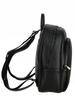 David Jones Women's Urban Backpack, Eco-leather, Black