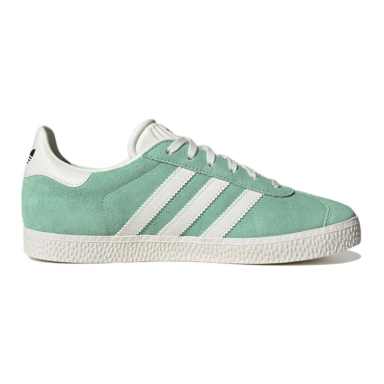 adidas Gazelle J Easy Green Kids Sneakers Core-White Silver-Green HP2865