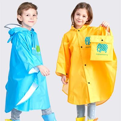 Kids Hooded Jacket Rainsuit Rain Poncho Raincoat Cover Long Rainwear Children's Raincoat Yellow Clear Raincoat Non-Disposable