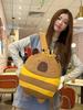 Nylon Cute Honeybee Backpack With Embroidery For Casual Travel And Student Use