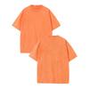 Herren Schweres Gewaschenes Vintage Lockeres Drop Shoulder Kurzarm T-Shirt